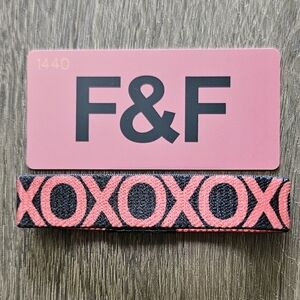 ZOX "F&F" #1440 FRIENDS & FAMILY COLORWHEEL 2022 Sunset Red NEW SMALL wristband